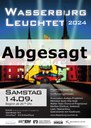 Absage Wasserburg Leuchtet 2024