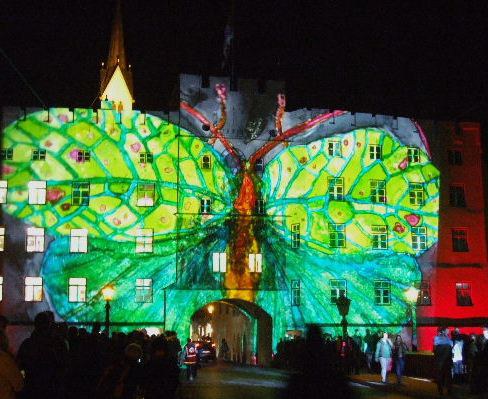 Erste Bilder von Wasserburg Leuchtet 2009 