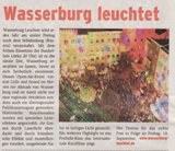 Medien berichten über Wasserburg Leuchtet 2009