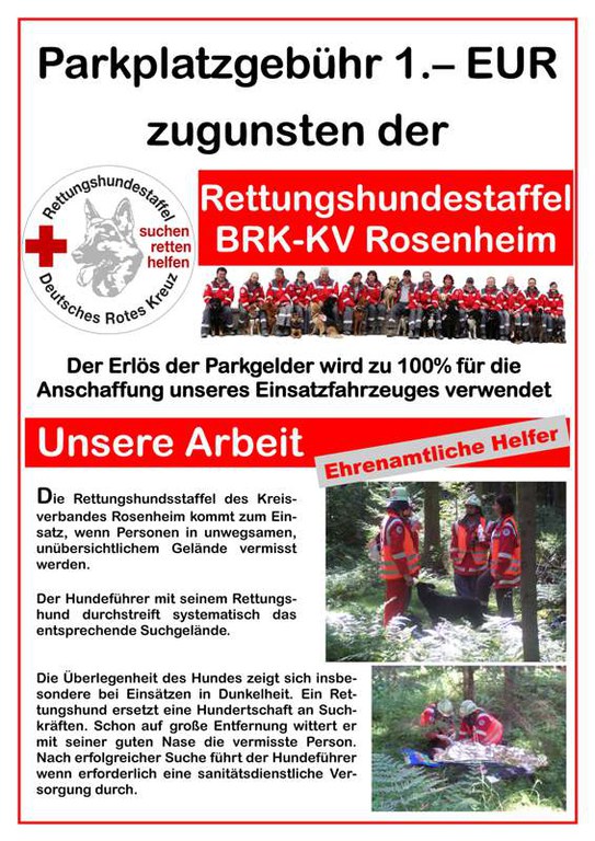 Parkplatzaufsteller