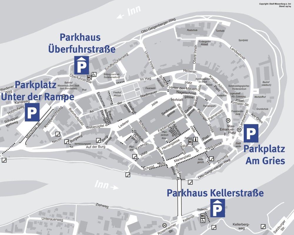 Parkplatzplan