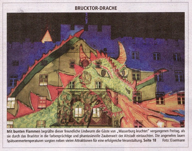 Brucktor-Drache